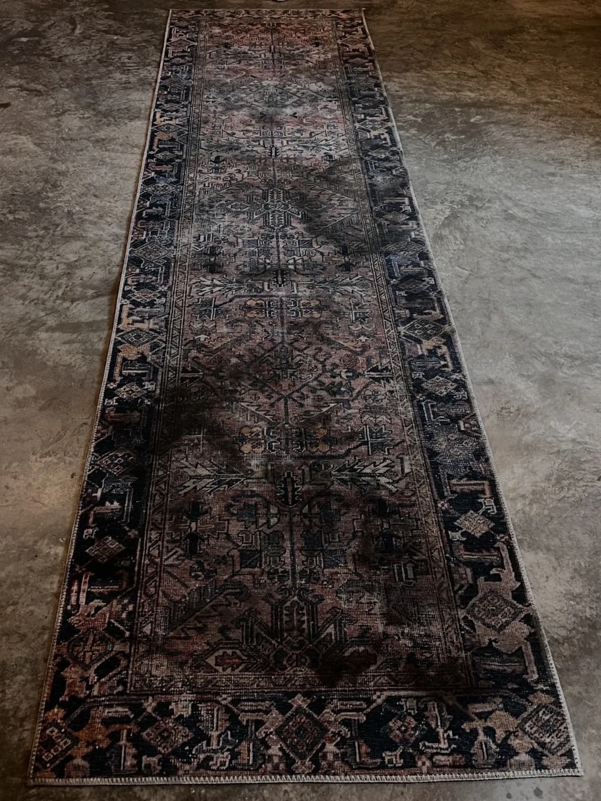 Before professional area rug cleaning — Area Rug, Multicolor, Nashville